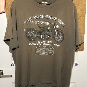 Harley-Davidson Military Green Men's Tee